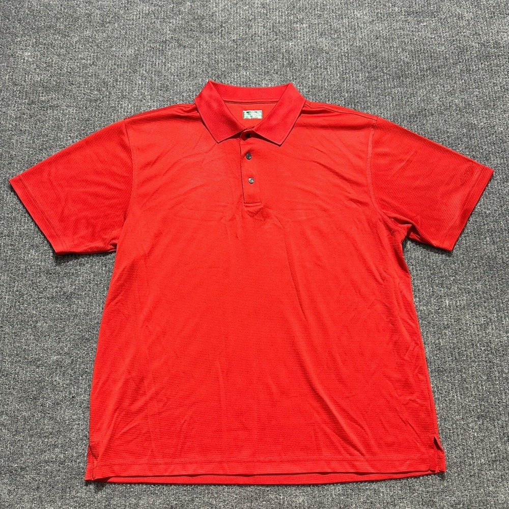 Ben Hogan Performance Mens Polo Shirt Size XL Red Golf Collection Short Sleeve